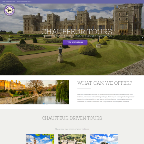 Chauffeur Driven Tours
